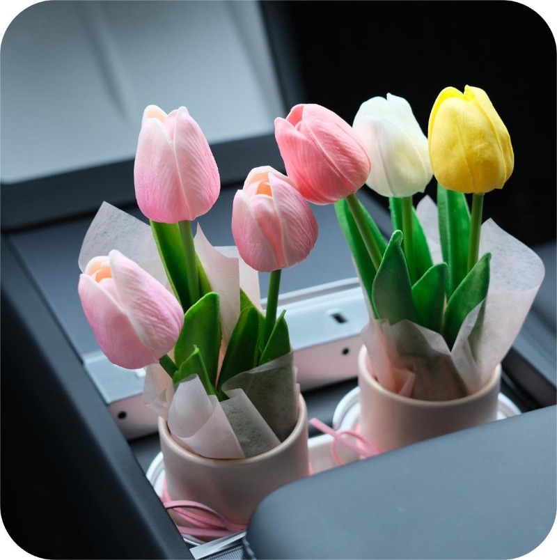 Tulip Flower Box Handmade Croc - Florist Supply Buckets 评论和价格
