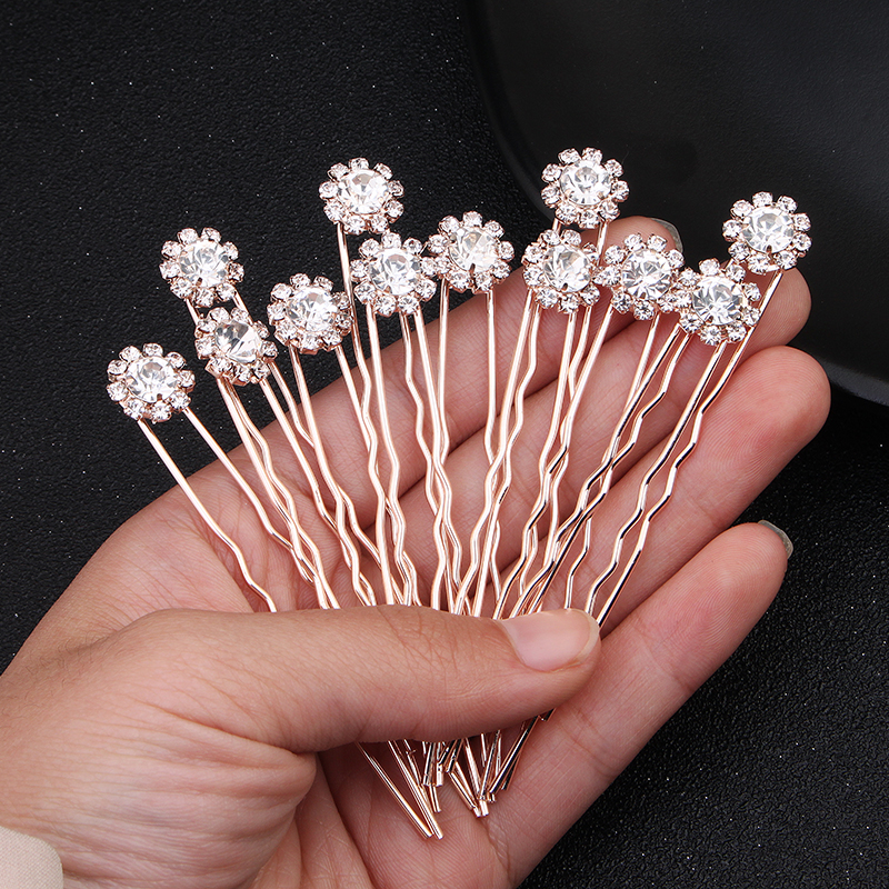 12PK/Set Fashion Rhinestone Fl - Supply Florist 评论和价格