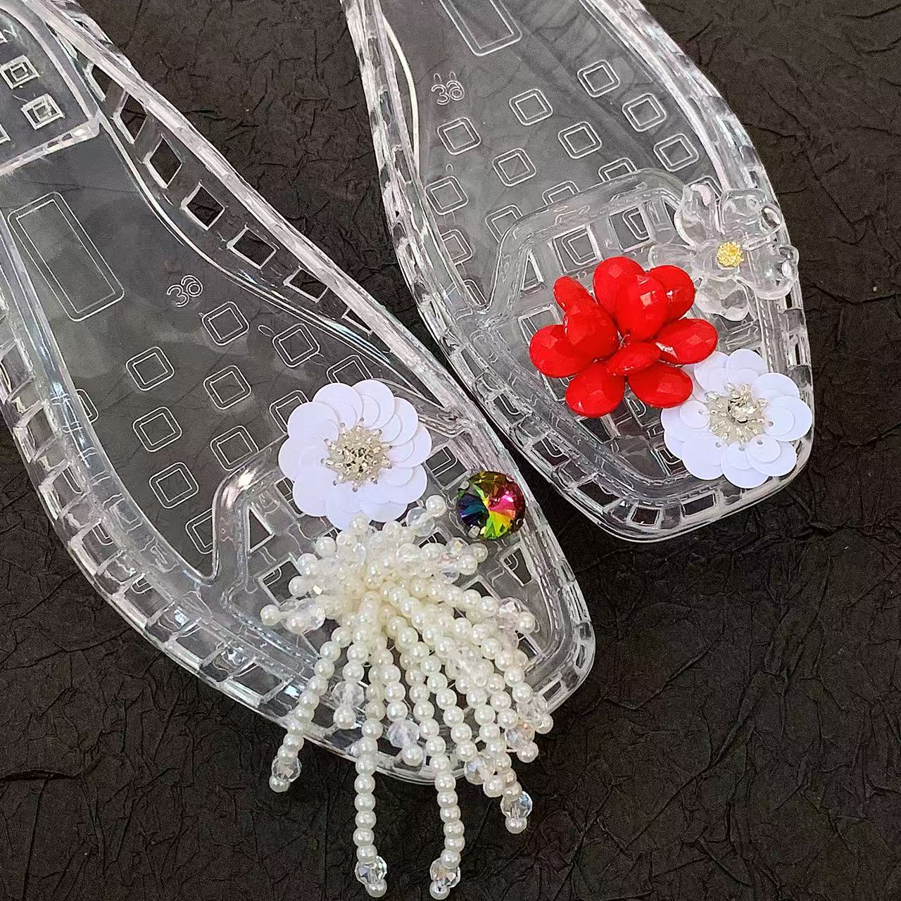 Jelly Crystal Shoes for Women, - Supply Florist 评论和价格