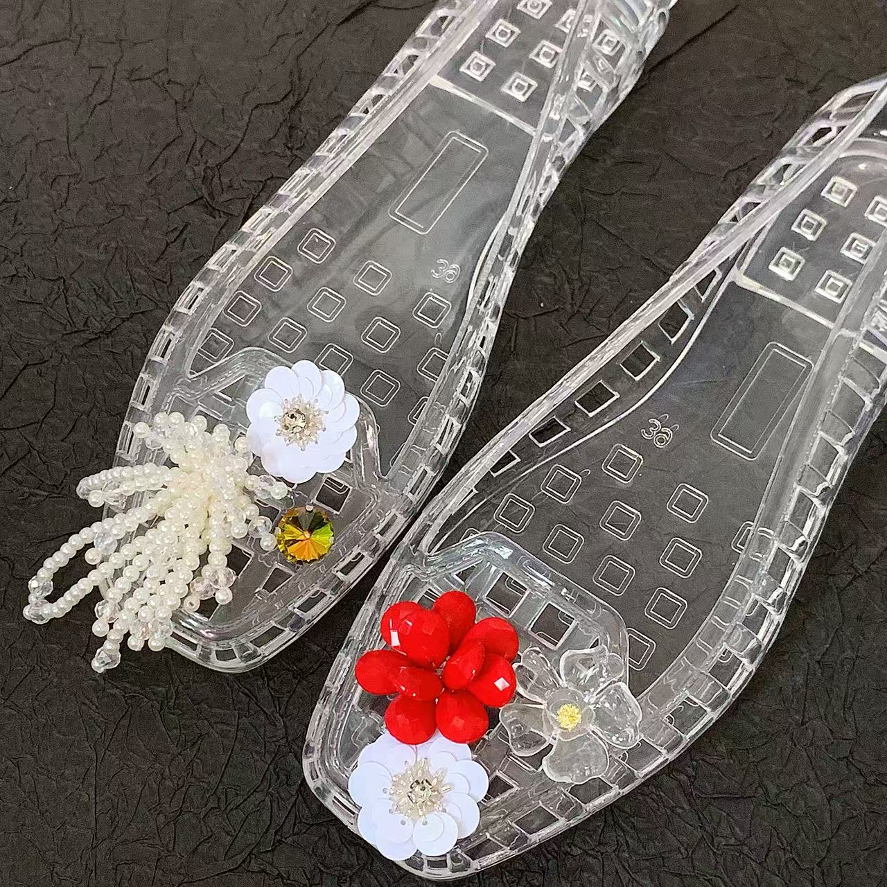 Jelly Crystal Shoes for Women, - Supply Florist 评论和价格