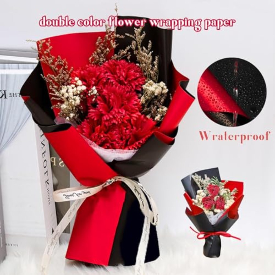 20 Sheets Flower Wrapping Pape - Supply Florist 评论和价格