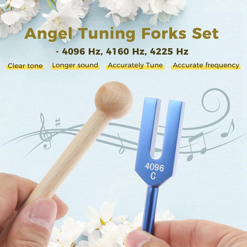 Tuning Forks Set 4096 Hz 4160  - B & J Florist Supply Linwood 评论和价格