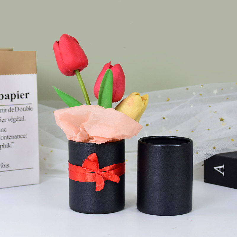 4pcs Mini Round Flower Box Gif - Florist Supply Buckets 评论和价格