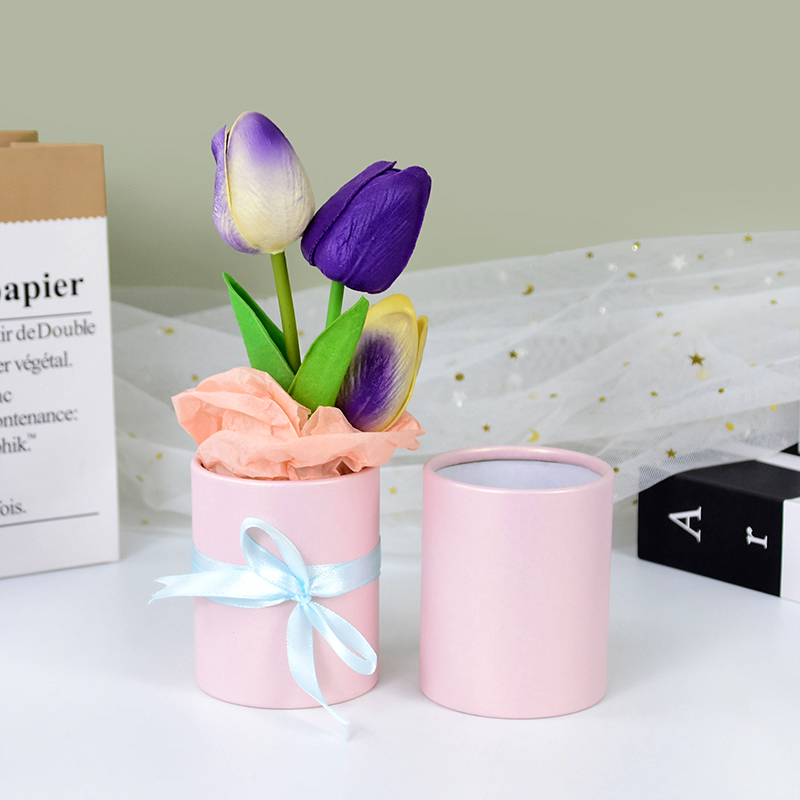 4pcs Mini Round Flower Box Gif - Florist Supply Buckets 评论和价格