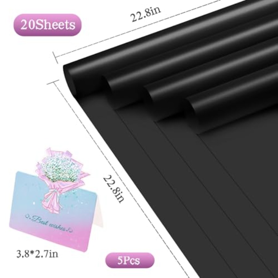 20 Sheets Flower Wrapping Pape - Supply Florist 评论和价格