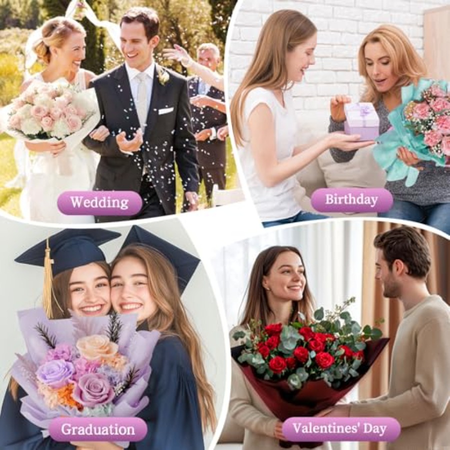 20 Sheets Flower Wrapping Pape - Supply Florist 评论和价格